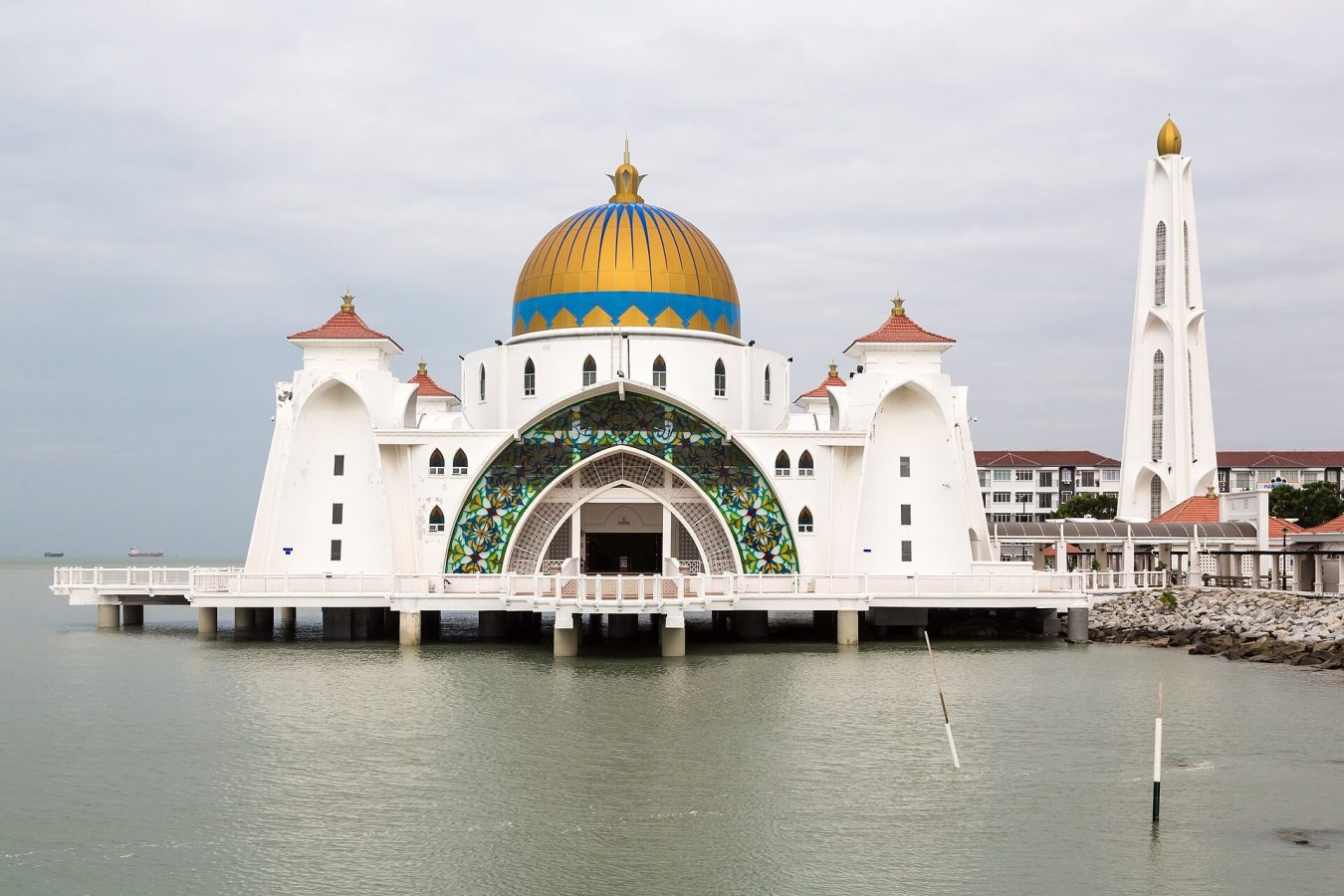 Malacca Straits Mosque (Masjid Selat Melaka)